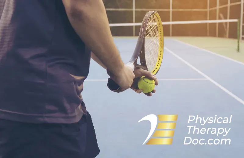 Tennis elbow treatment session at Physical Therapy Doc in Boca Raton
