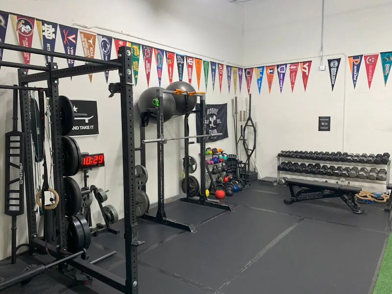 Strength and conditioning equipment at Costa Performance